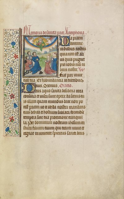 Men and Women Kneeling in Prayer by Willem Vrelant